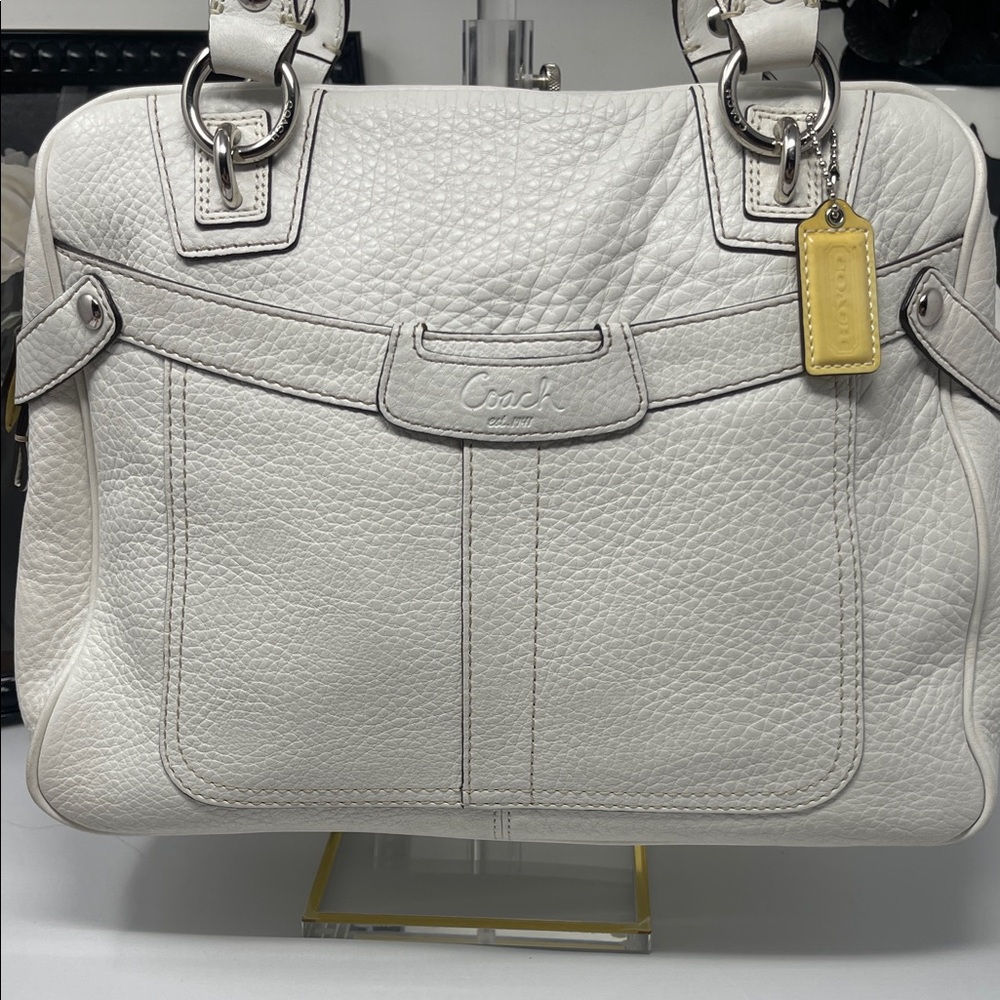 Coach Penelope pebble leather satchel - Picture 3 of 17